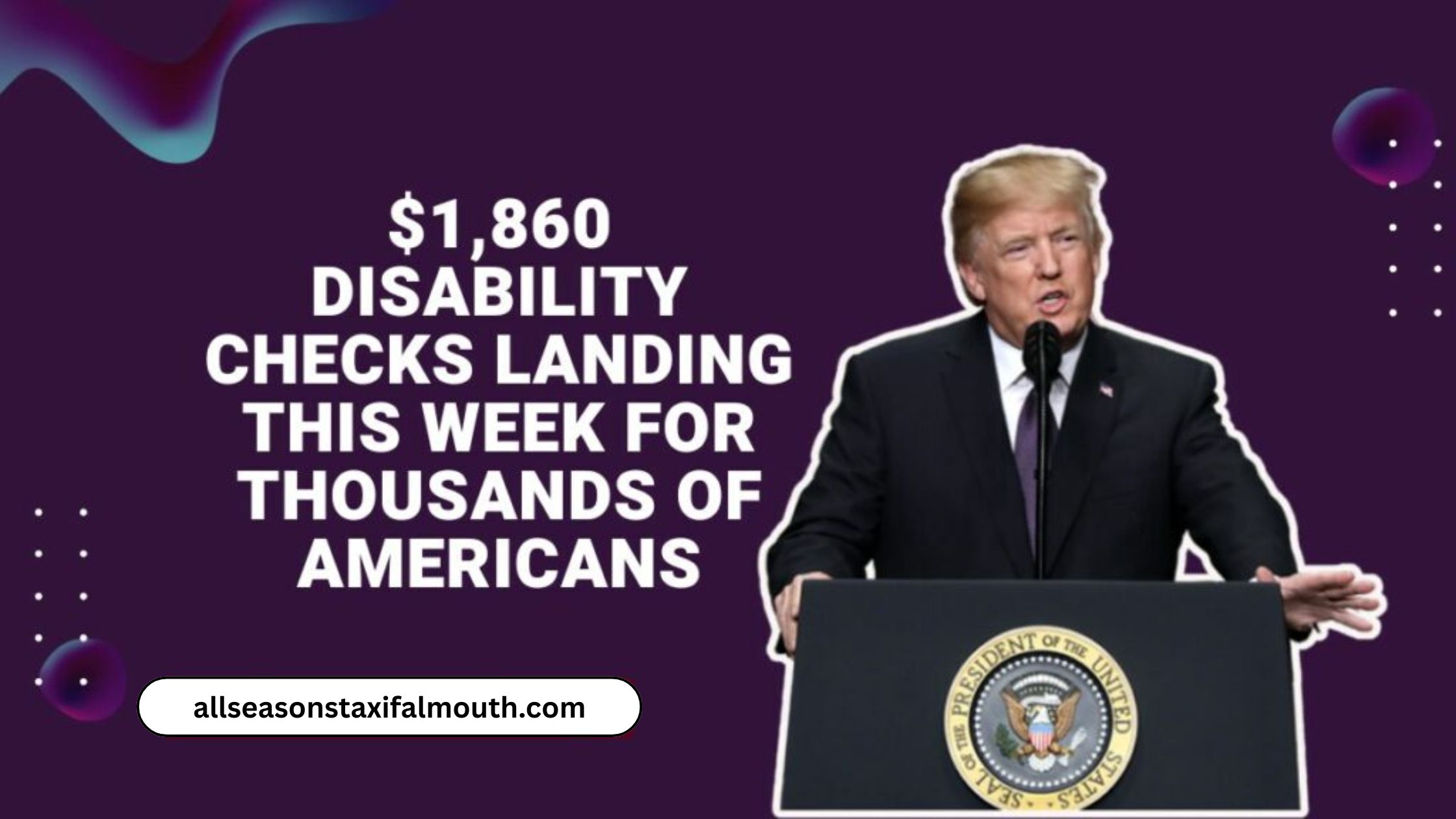 $1,860 Disability Checks Landing This Week For Thousands Of Americans